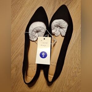 A New Day Women's Black Flats